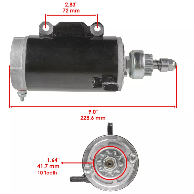 Caltric Starter for Evinrude 115 115Hp E115Ml E115Tl E115Tx 1.6L