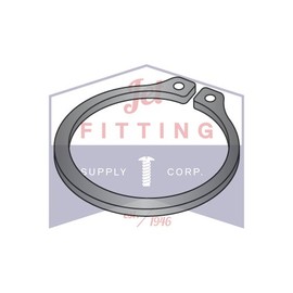 1.250 External Style Retaining Rings | Steel | Black Phosphate (Quantity: 500)