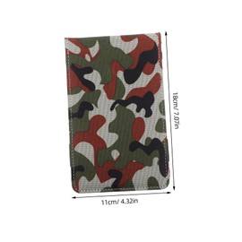 KOMBIUDA 1 Set Stylish Golfing Scorebook Portable Score Recording Notebook with Includes Scorecards Compact Design for for Golfers and Enthusiasts