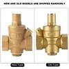 DN20 3/4" Adjustable Water Pressure Reducing Regulator Valve 1.6MPa