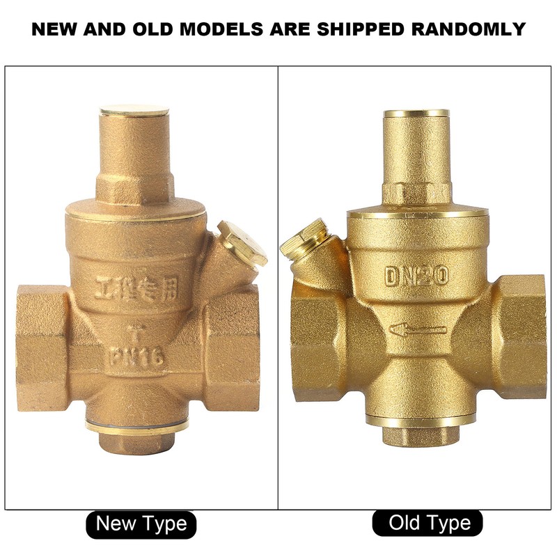 DN20 3/4" Adjustable Water Pressure Reducing Regulator Valve 1.6MPa