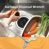 Cryfokt Gomini Disposal Jamming Release Wrench Stainless Steel Kitchen Sink