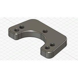 Pisto Brake Mount Type III (Rear Baseplate)