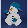 Petra's Bastel News Construction Kit for Floppy Figurine Snowman Size: