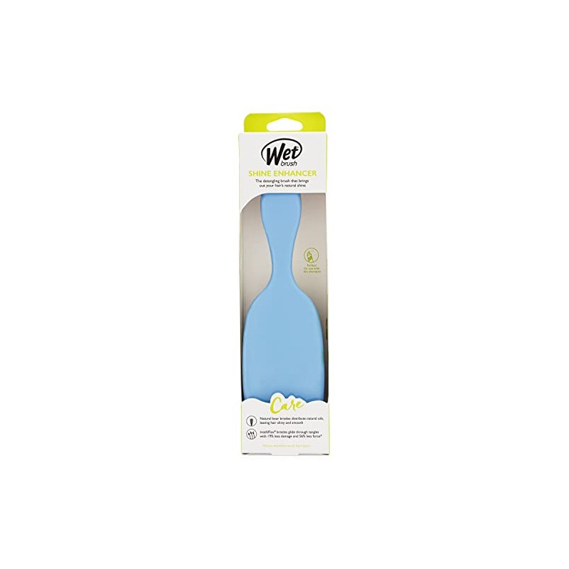 Wet Brush Shine Enhancer Paddle Brush Sky - Cepillo desenredante