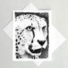 Cheetah Note Card