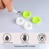 Brand: Aoutrow 16 Pack Mini Contact Lens Case Set, Colorful