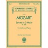Sonata in G Major, K301: Schirmer Library of Classics Volume 2067 for Violin and Piano (Schirmer's Library of Musical Classics)