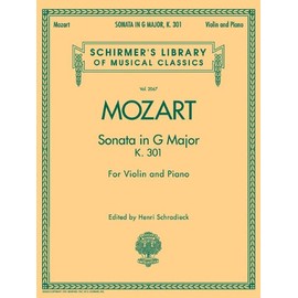 Sonata in G Major, K301: Schirmer Library of Classics Volume 2067 for Violin and Piano (Schirmer's Library of Musical Classics)