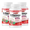 (2 bottles) Nutridom D-Mannos Cranberry 25 / (2병) 뉴트리돔 D-마노스 크랜베리 25X D-MANNOSE WITH CRANBERRY 디마노스 디만노스 60베지캡슐 캐나다 직구, 2개, 60정