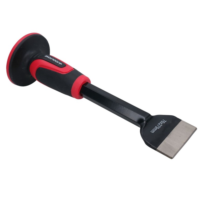 Soft Grip Guarded Electricians Bolster Chisel 279mm x 76mm for