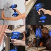 Rechargeable 21V Cordless Screw Driver/Drill Includes 26pcs Electric Drill Accessories,2