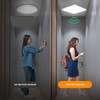 DODOPEN Flush Mount Motion Sensor Ceiling Light Wired, 12 Inch