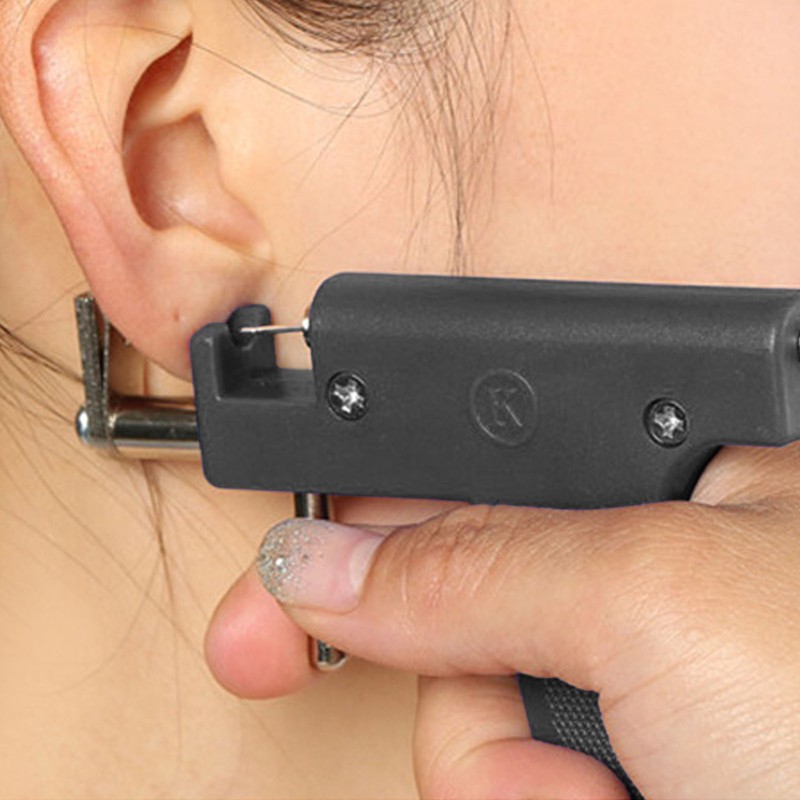 Ear Piercing Tool Professional Nose Lip Navel Piercing Machine with