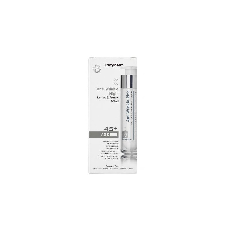 Frezyderm Anti-Wrinkle Rich Night Cream Reparadora Facial 50ml
