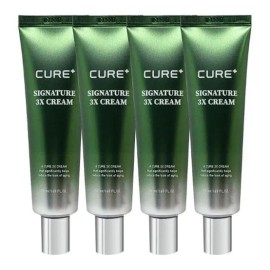 Kim Jeong-moon Aloe Cure Signature Three / 김정문알로에 큐어 시그니처 쓰리엑스 크림 50ml 주름케어 4개 Ss 1개