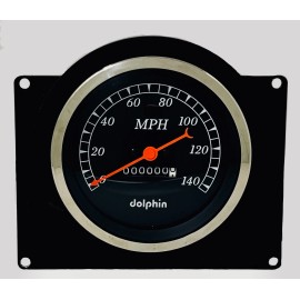 Dolphin Gauges 1961 1962 1963 1964 1965 1966 Ford Truck  5" Gauge Adaptor Speedometer