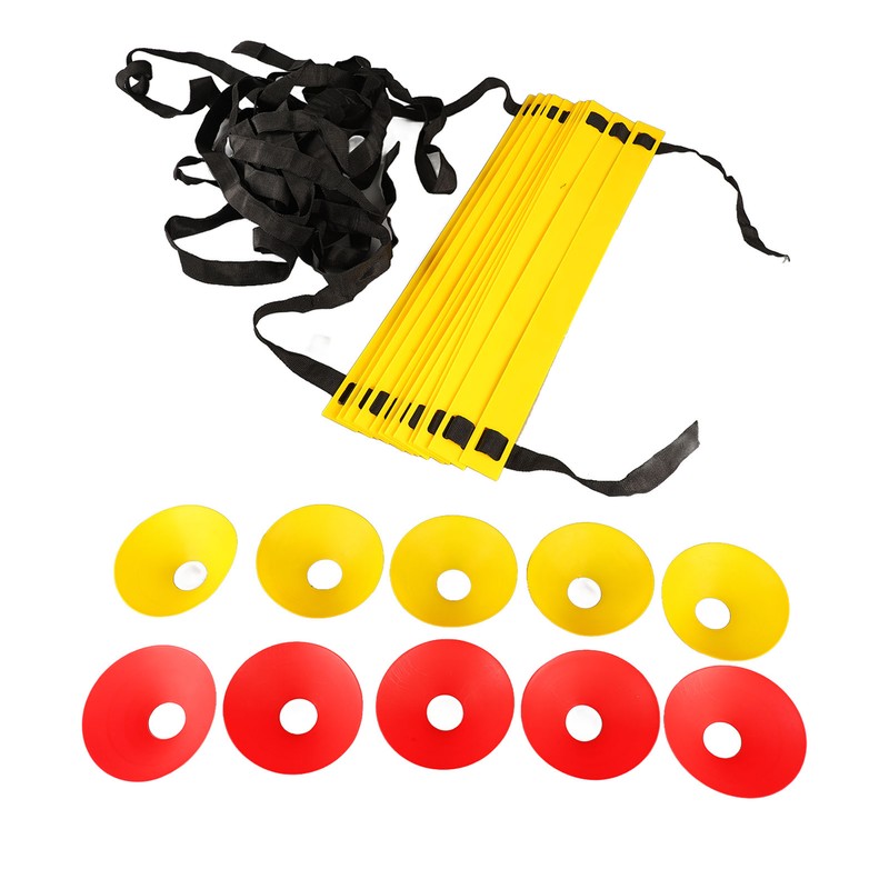 Speed Agility Train Kit Agility Football Ladder Soccer Cones Training