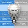 SANSI 4 Pack 4000lm LED Light Bulbs 200W Equiv. 3000K