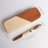 AVILA Handcrafted Executive Two Tone Genuine Wood Signature Pen And