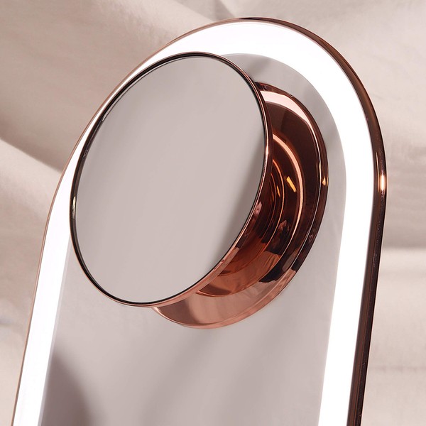 Fancii Lara Detachable 10X Magnifying Mirror, Magnetic Attachment - Compatible