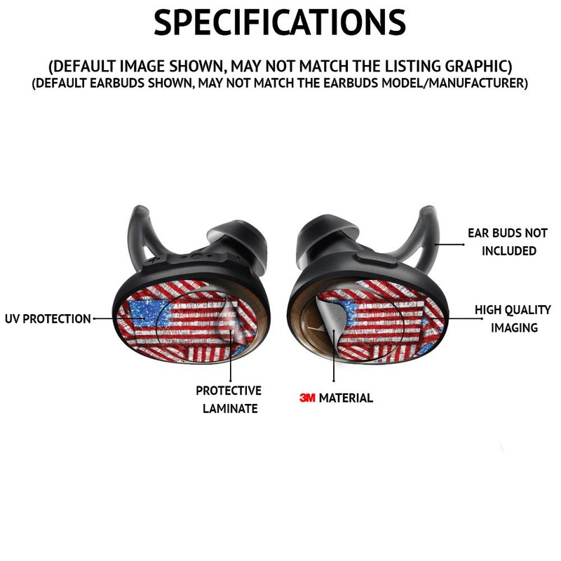 MightySkins Skin for Skullcandy Sesh True Wireless Earbuds - Psychedelic