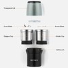 Secura Electric Spice Grinder, Dual Stainless Bowls for Wet &