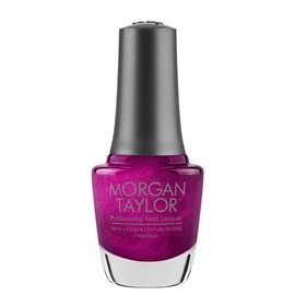 Morgan Taylor Nail Lacquer (I'm From The Fuchsia) Metallic Purple Nail Polish, Finger Nail Polish, Long Lasting Nail Polish, Metallic Purple Nail Lacquer, Finger Nail Polishes, 5 ounce