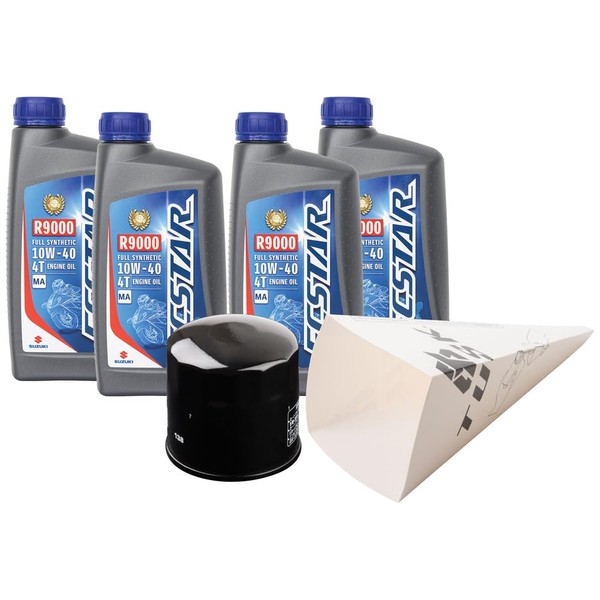 Tusk 4-Stroke Oil Change Kit Ecstar R9000 Full Synthetic 10W-40