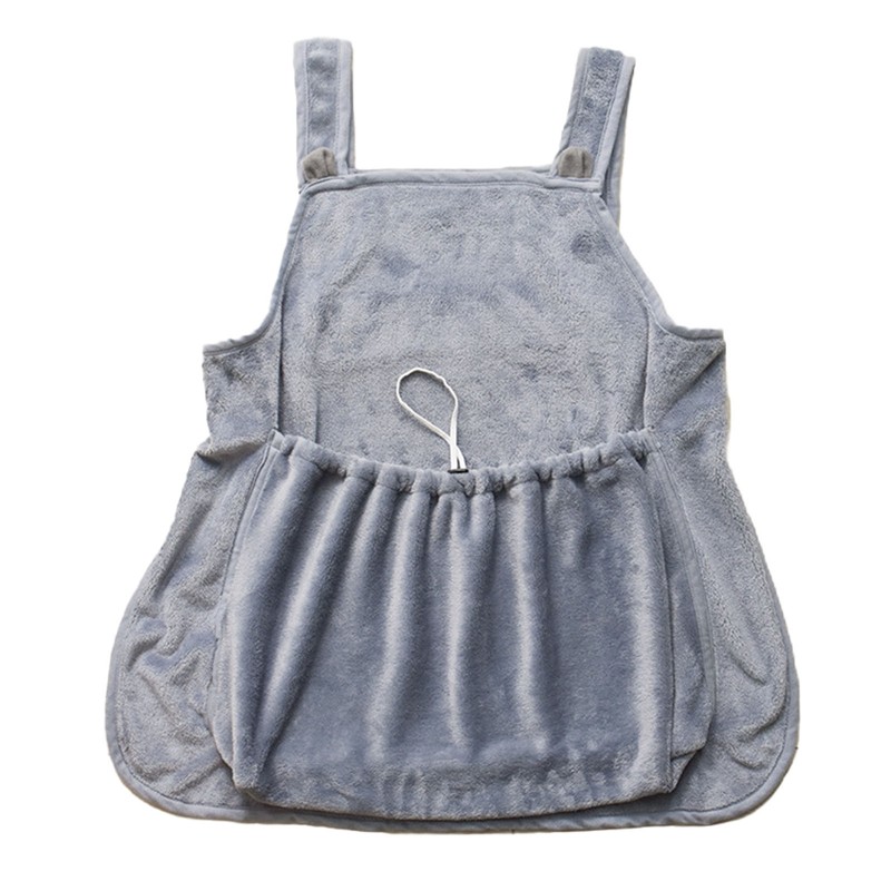 Cat Carrier Apron with Sleeping Pocket Large Space Drawstring Opening