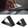 2PCS Triangle Leather Cutter Alloy Steel Hollow Punch Cutter Set