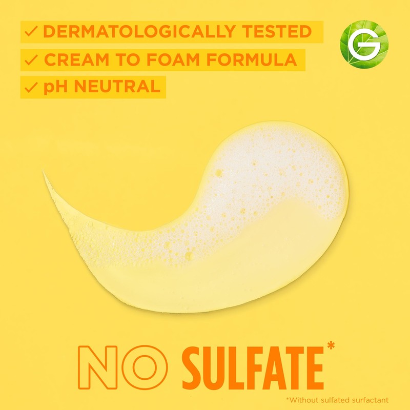 Garnier Garnier Vitamin C Cream Cleanser Brightening & Hydrating, removes