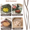 Rice Washer Strainer Bowl, Rice Rinser Strainer Multi-Functional Drain Basket,