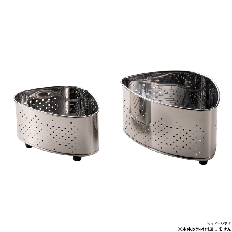 Takagi Antibacterial Stainless Steel Triangle Corner, Made in Japan