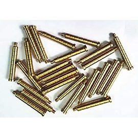 GPP Arrow Point Insert Brass Inserts for Hunting Arrow Heads Broadheads Copper Arrow Inserts .244/6.2mm,100 Gr, 24 PK