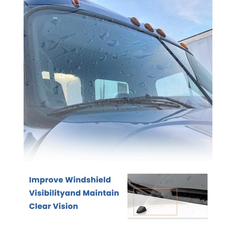 Windshield Washer Pump 2Pin 12V Fit for ‎Freightliner Cascadia, Replace