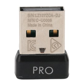 USB Mouse Receiver Wireless 2.4G Easy Replaceable ABS Portable Mini Mouse Receiver For G Pro