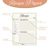 YBCPACK A4 Recipe Notebook To Write In Your Own Recipe,