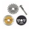 YUENTOEN Rotary Tool Saw Blades, 3Pcs HSS Mini Circular Saw