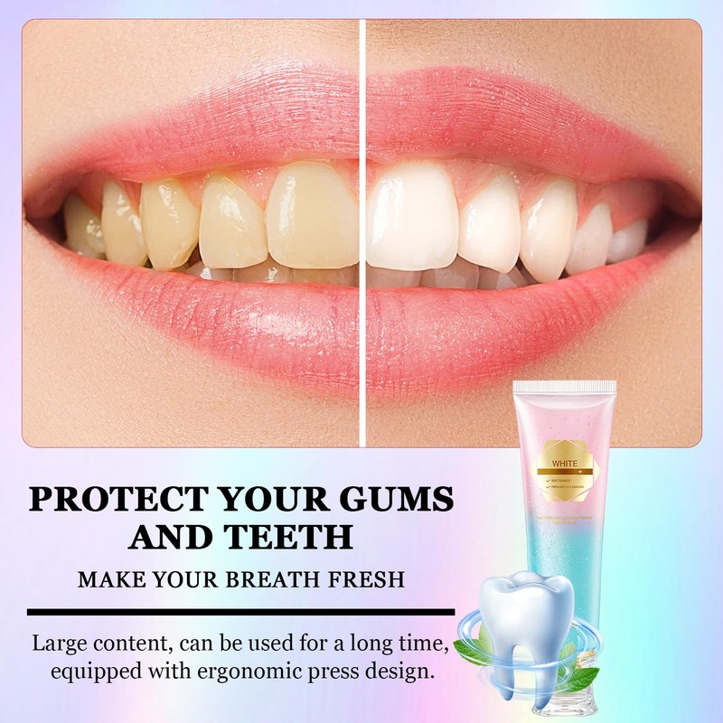 Acssart Radiant Whitening Toothpaste, Niacinamide Whitening Toothpaste, Niacinamide Dazzling Toothpastes