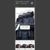 Car Headrest Pillow Memory Foam Head Neck Support Pillow Height