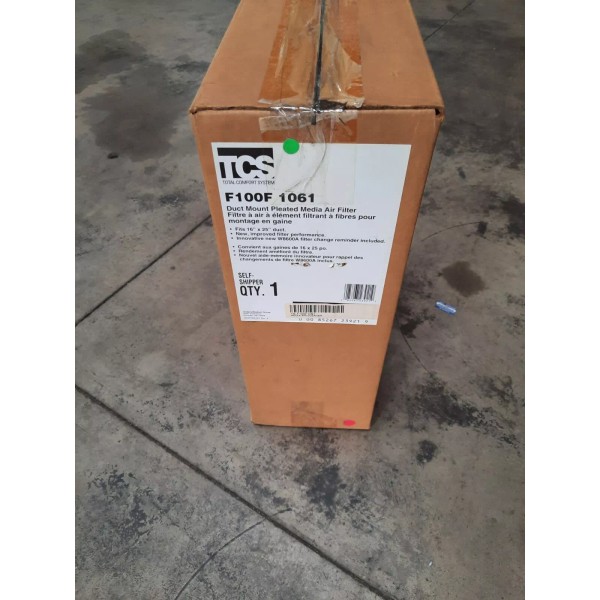 HONEYWELL F100F1061 16X25 AIR CLEANER - NEW IN BOX