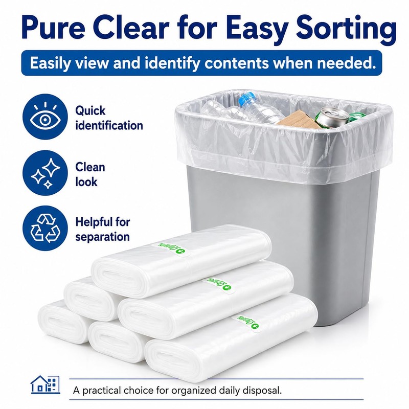 Teivio Small Trash Bags 3 Gallon 150 Counts 3 Gallon