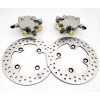 RCH Front Brake Calipers & Brake Rotors for Kawasaki Brute