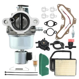 Anxingo Carburetor Carb Kit with Air Filter Fuel Filter Replacement for John Deere L110 LT155 LT160 GT225 Riding Lawn Mower Replacement for Kohler 15HP 17.5HP SV530 SV540 SV590 SV600 Engine