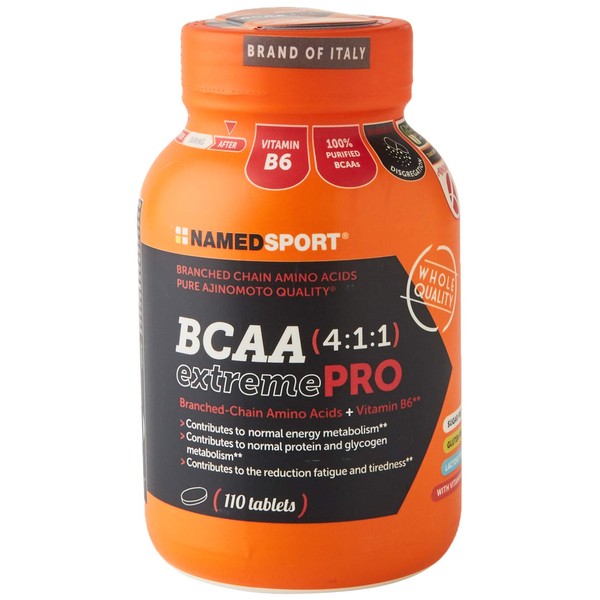 Named Sport Bcaa 4:1:1 Extreme Pro, Tablets - 110Cpr - 137.5 g