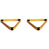 Owaefuqoir 2X Wooden Billiard Ball Rack Solid Triangle Rack Pool