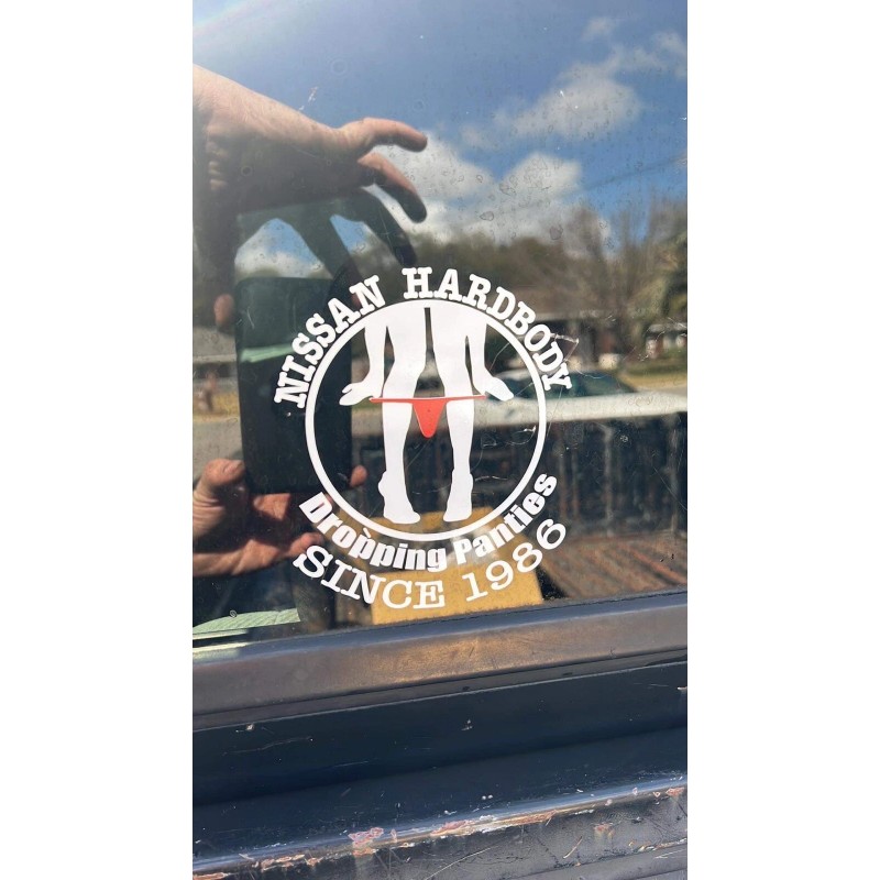 Nissan Hardbody “Dropping Since 1986” Sticker