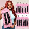 8PCS Wig Storage Bags with Hanger Hair Extension Holder Wig