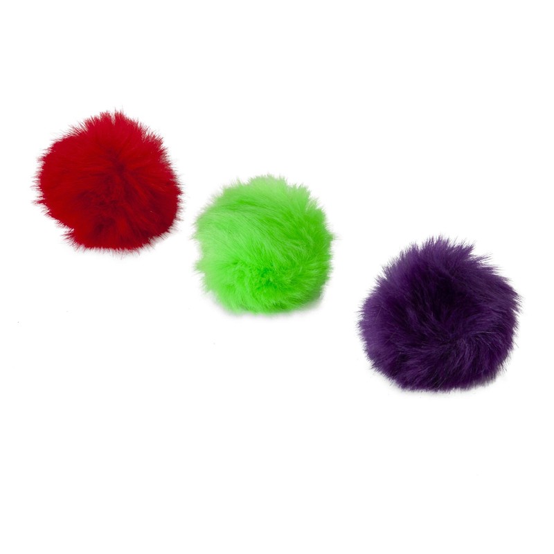 JW Cat Fun FLUFFS Toy,Assorted